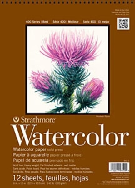 Strathmore WATERCOLOR PAD 9X12
